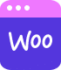 Icono de diseño de Woo-commerce