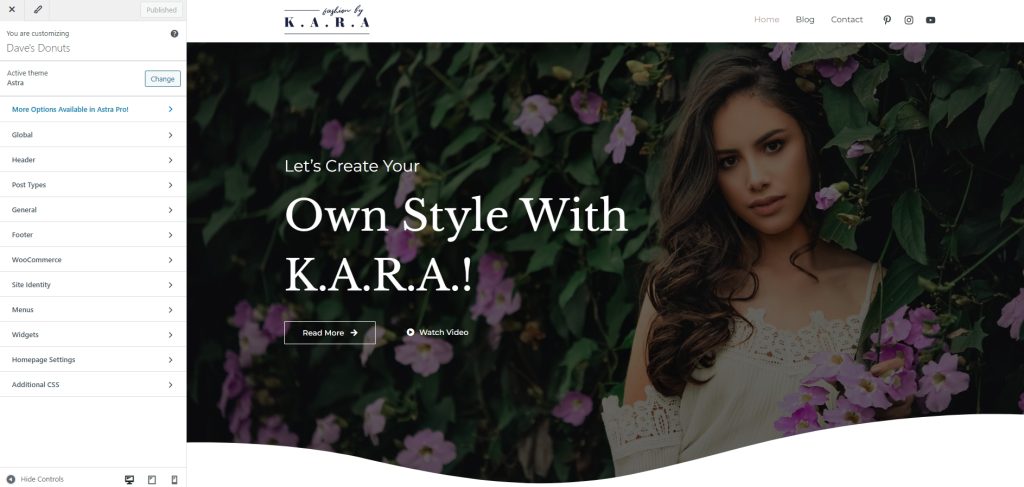Refine Your Blog With the Customizer