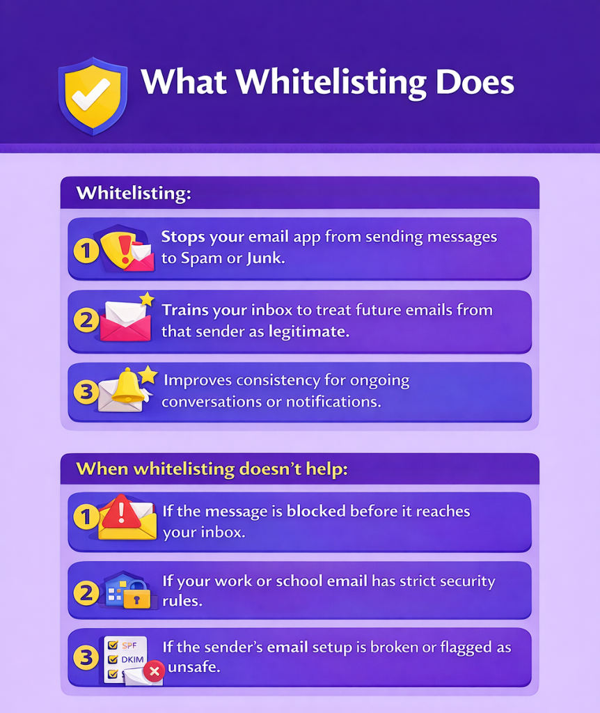 What Whitelisting Does