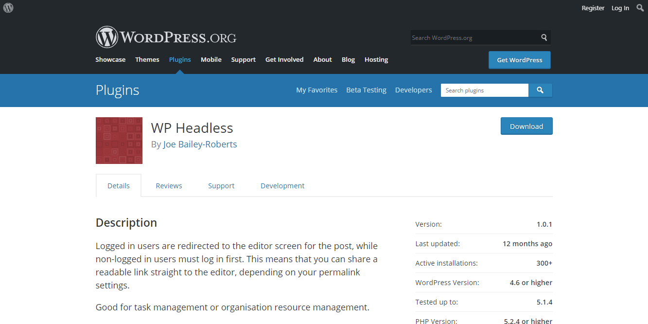 WP Headless