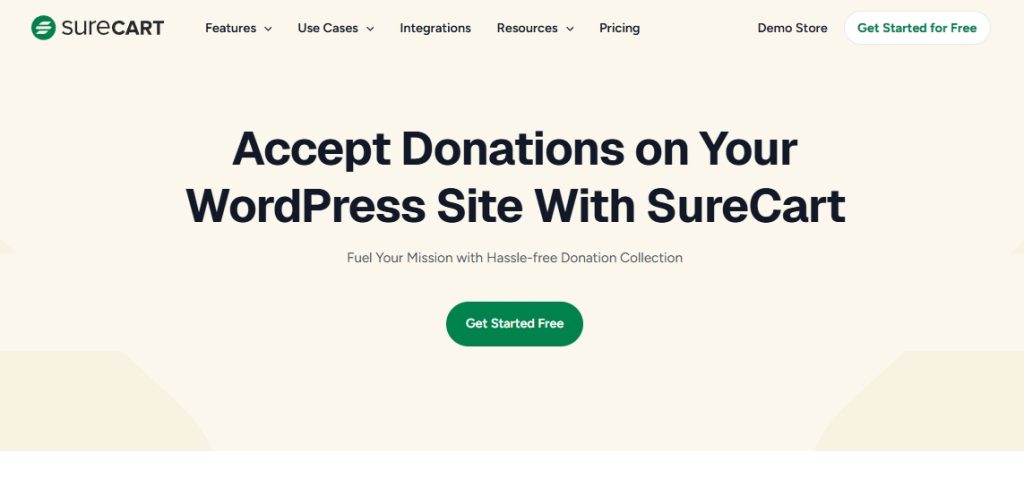 Using SureCart For Donations