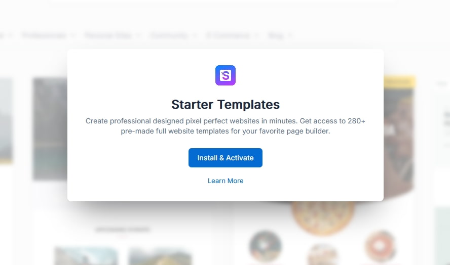 Starter Templates