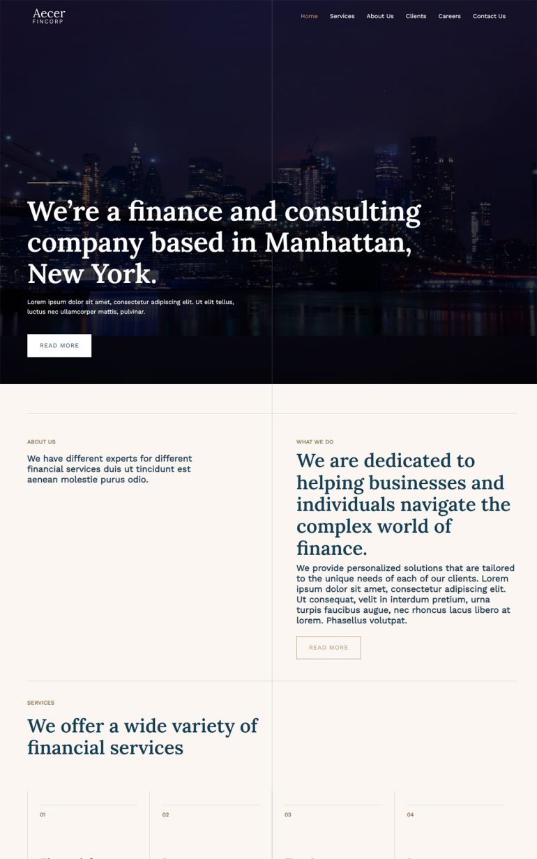 Finance & Consulting