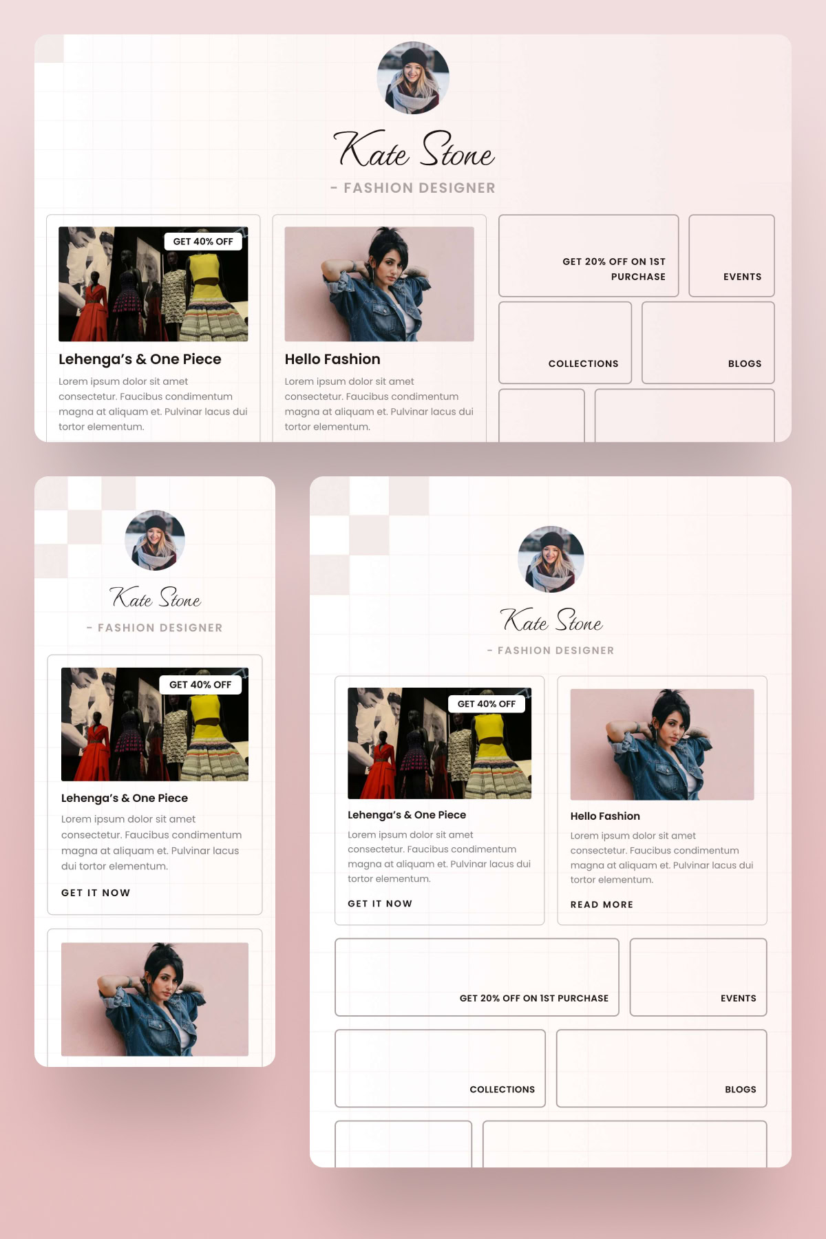 Kate Stone – Fashion Designer