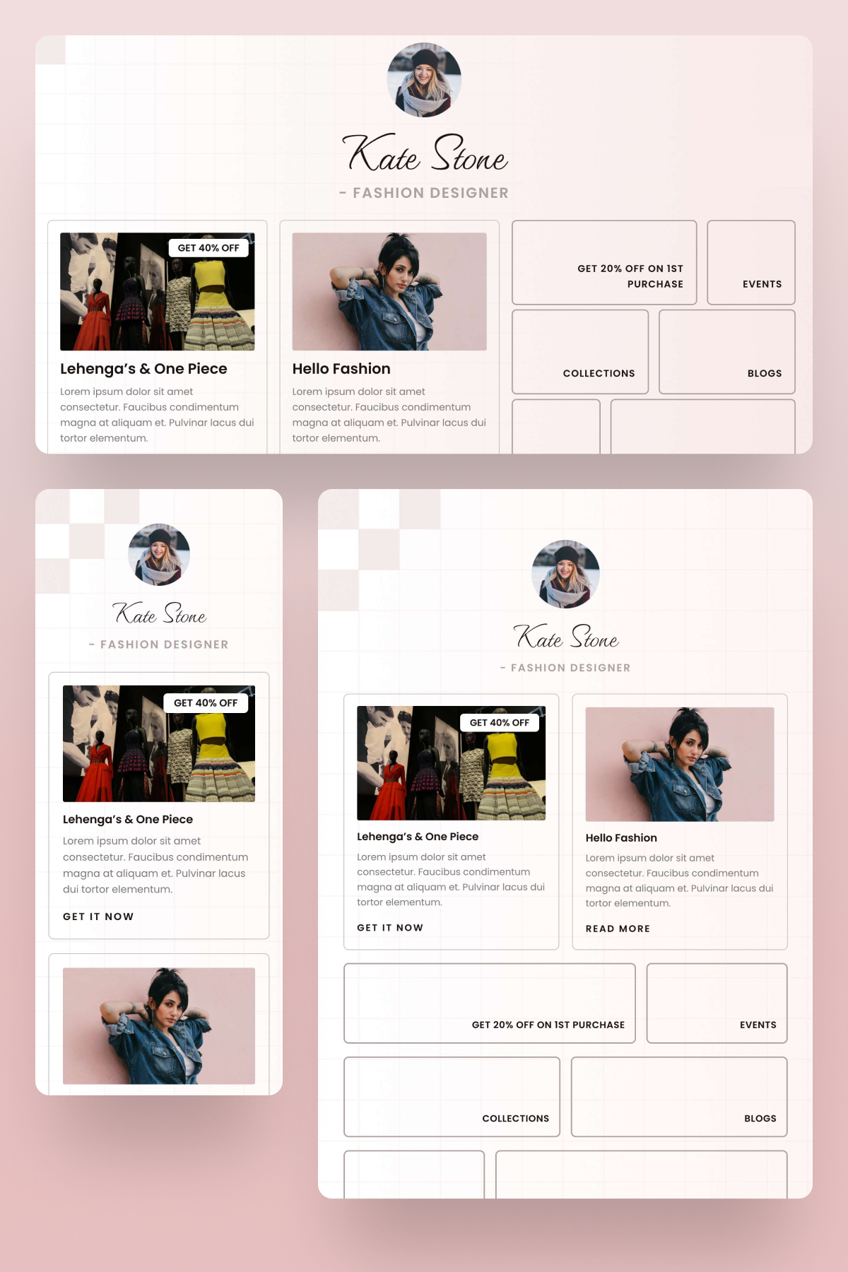 Kate Stone – Fashion Designer