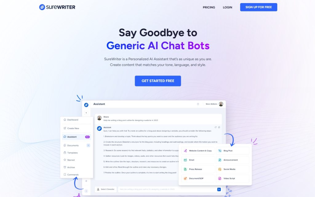SureWriter AI 