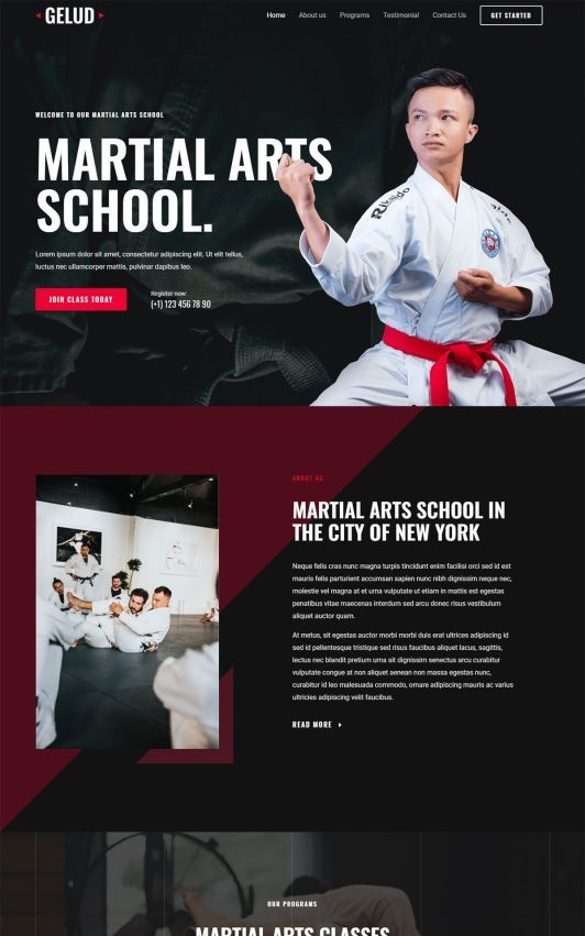 Martial Arts School