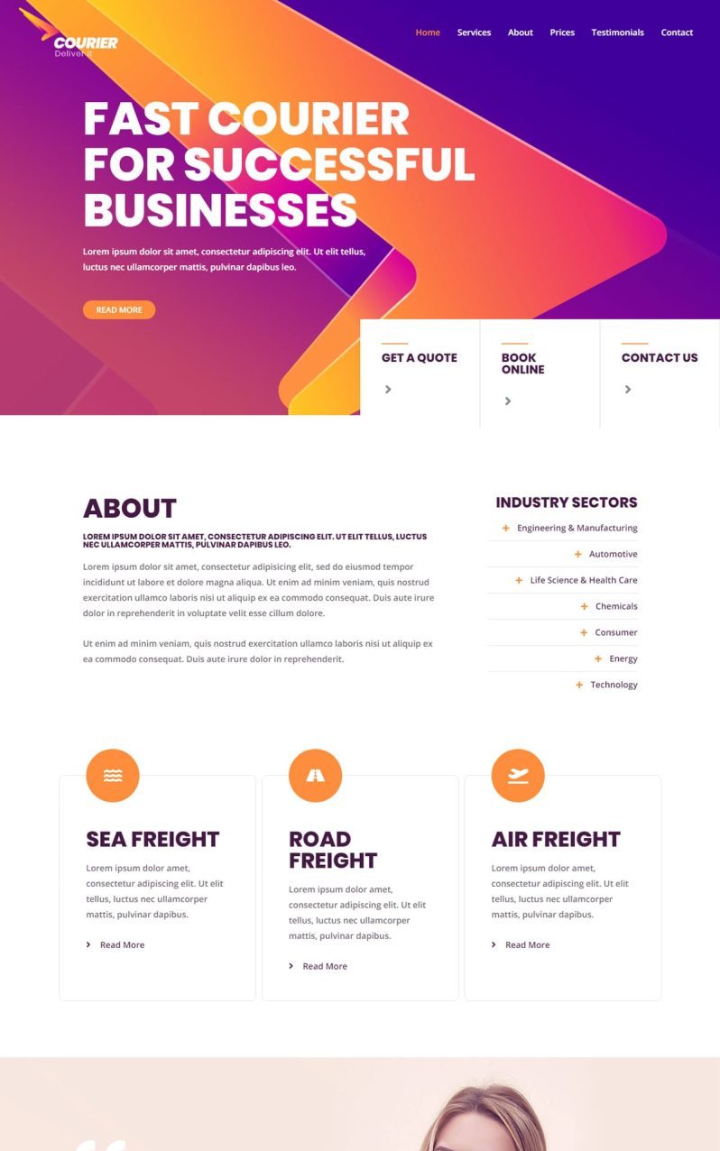 Courier & Delivery Services