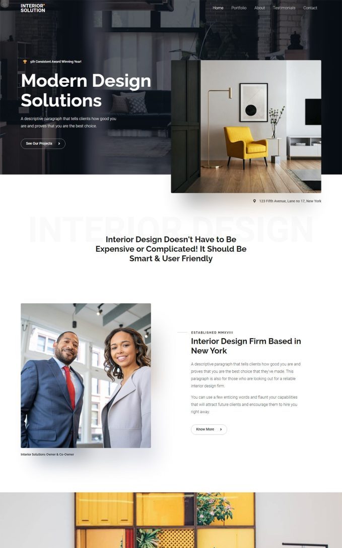 Interior Design Firm