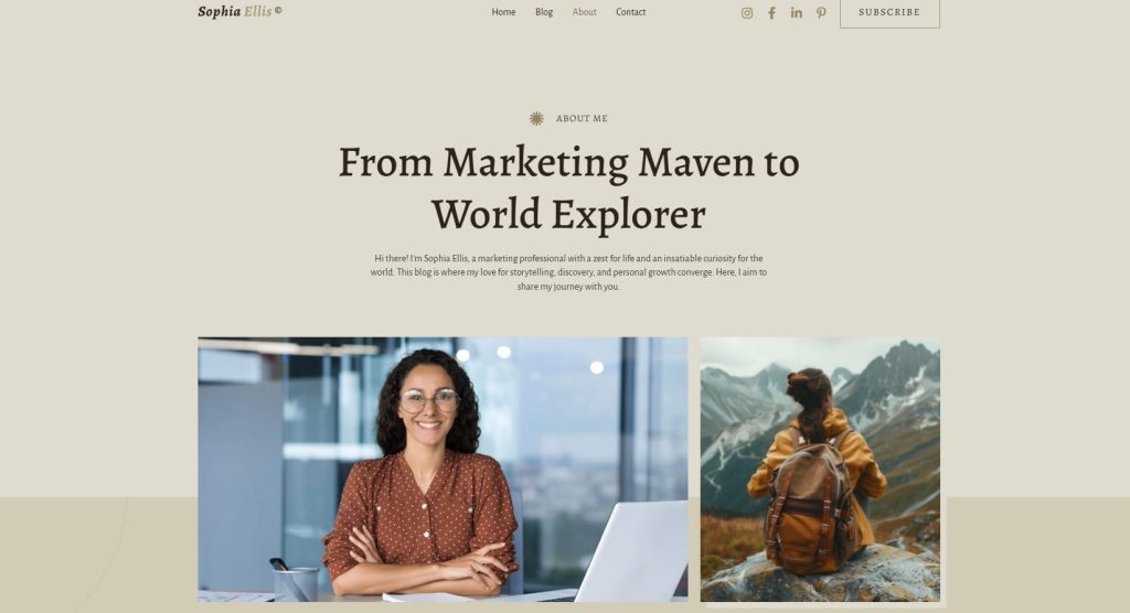 Introducing the Lifestyle Blogger WordPress Template