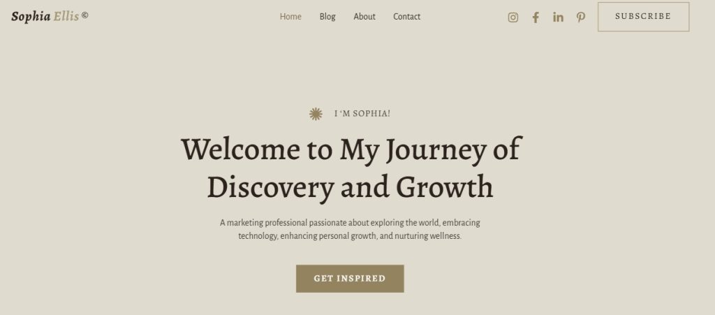 Introducing the Lifestyle Blogger WordPress Template