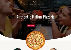 T 15 Pizza Restaurant Template 300x213